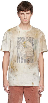 Distressed Graphic T-shirt Honore