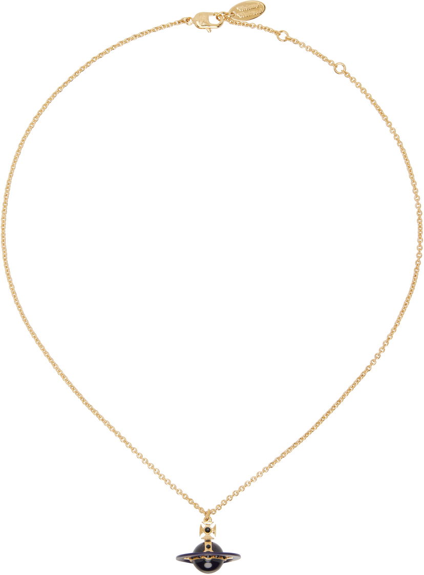 Ogrlica Vivienne Westwood Gold Orb Pendant Necklace Metalik | 6302039I-02R794-