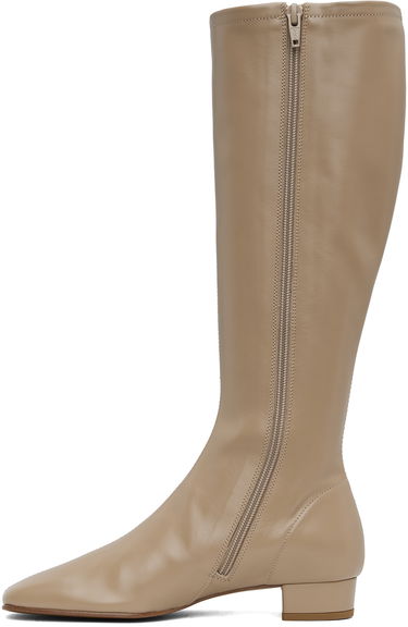 Odjeća BY FAR BY FAR Edie Tall Boots Bež | 23PFEDITPNAP, 2