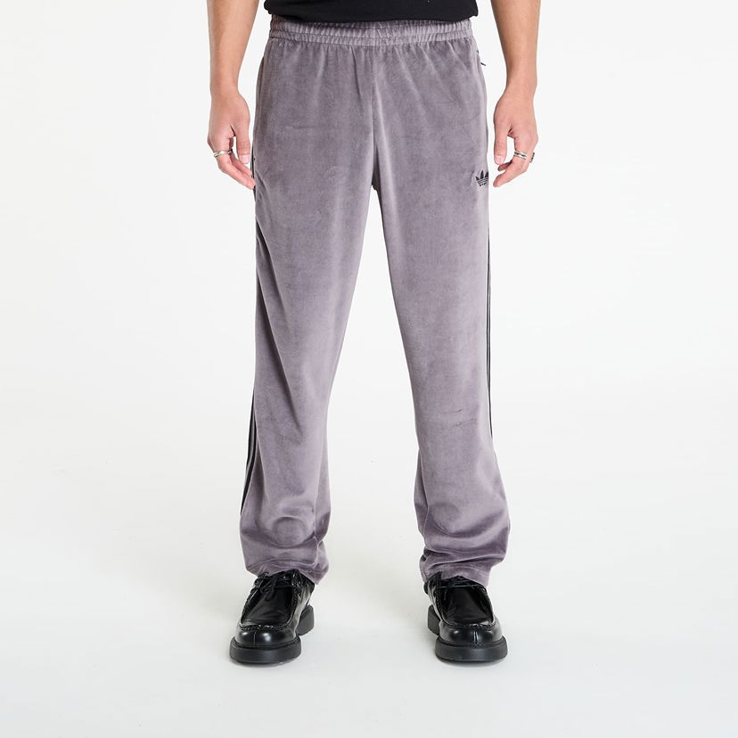 Trenirka adidas Originals adidas Adicolor SST Velour Track Pants Siva | JX1557