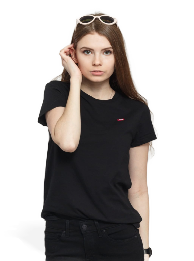 Majica kratkih rukava Levi's Perfect Crna | 39185-0008