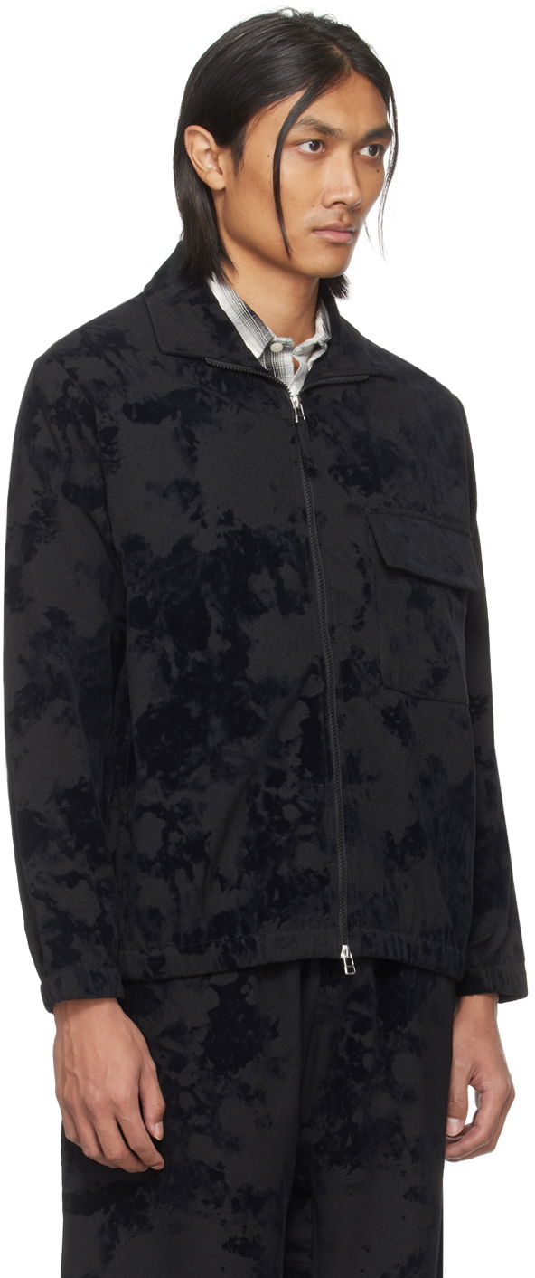 Vjetrovka Universal Works Universal Works K Track Jacket Crna | P2910, 1