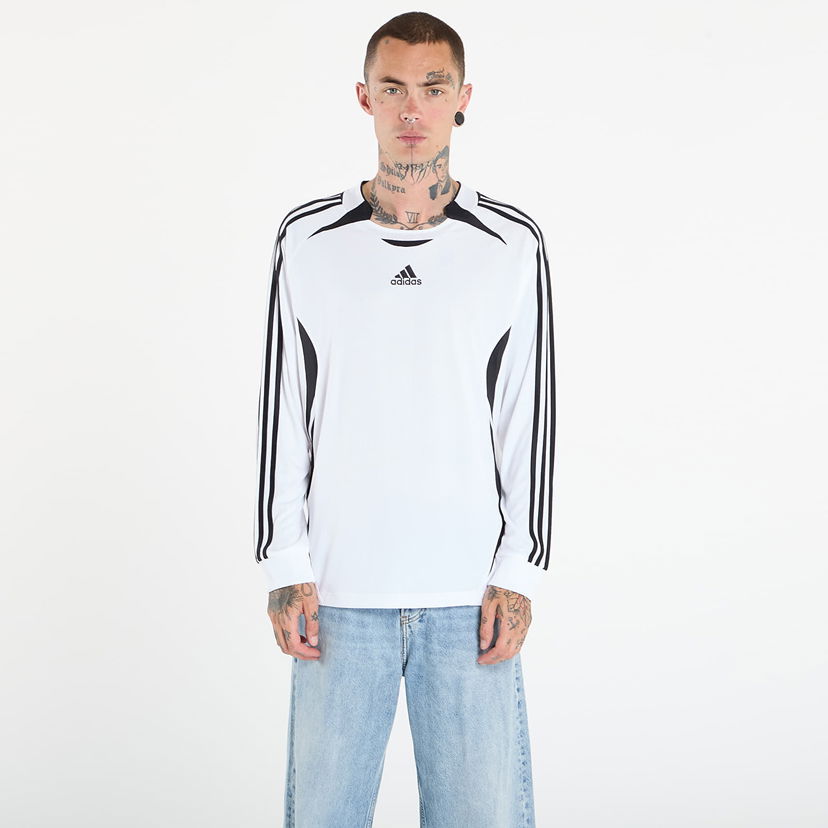 Majica kratkih rukava adidas Originals Teamgeist Adicolor Long Sleeve T-Shirt Bijela | JY6371