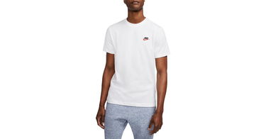 Majica kratkih rukava Nike Sportswear Club Tee Bijela | ar4997-100, 1
