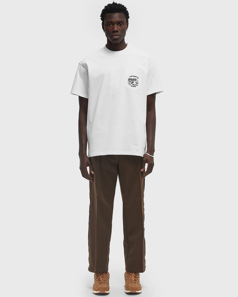 Majica kratkih rukava Carhartt WIP Pocket Graphic T-Shirt Bijela | I034407_00A_XX