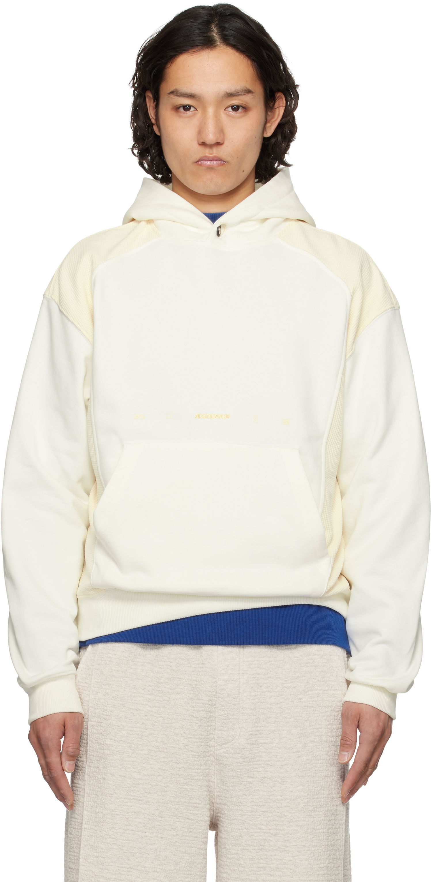 Dukserice ADER ERROR ADER error Product. 28 Hoodie Bijela | BO01SSHD0101IV, 0