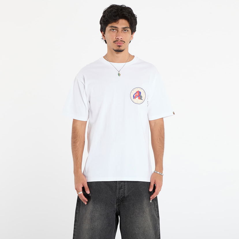 Majica kratkih rukava BAPE Ape Transit Authority Tee Bijela | 001TEL801051MWHT