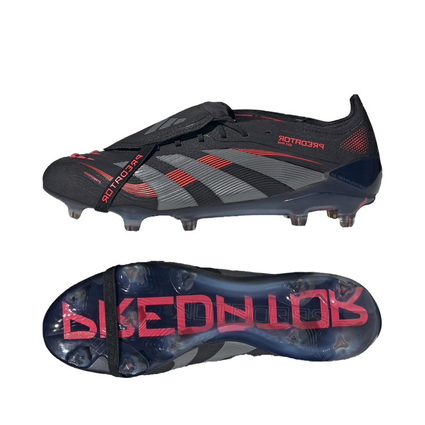 Tenisice i cipele adidas Performance Predator Elite Fold-Over Tongue Firm Ground Crna | ID8964