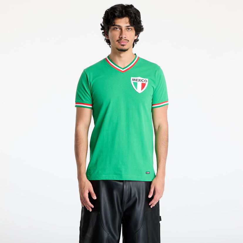 Majica kratkih rukava COPA COPA Mexico Pelé 1980's Retro Football T-Shirt Zelena | 545-008