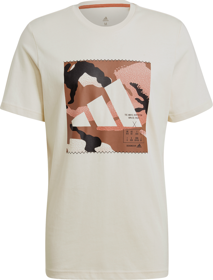 Majica kratkih rukava adidas Originals CAMO BOS TEE M Bež | gn6837