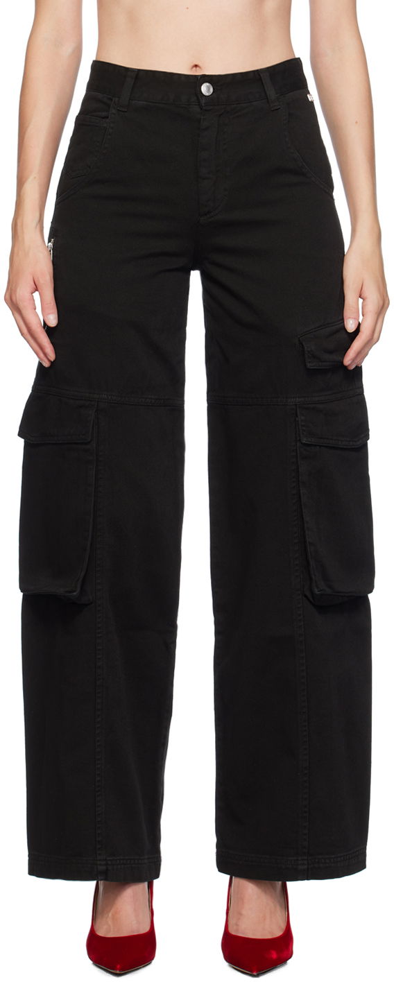 Cargo hlače GCDS Black Ultracargo Cargo Pants Crna | A2CM2900TG5