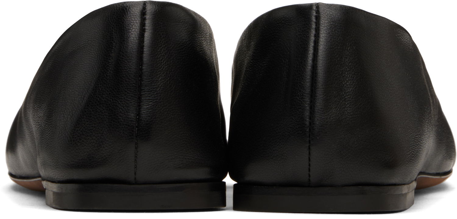Odjeća The Row The Row Square Ballerina Flats Crna | F1598-SL3, 1
