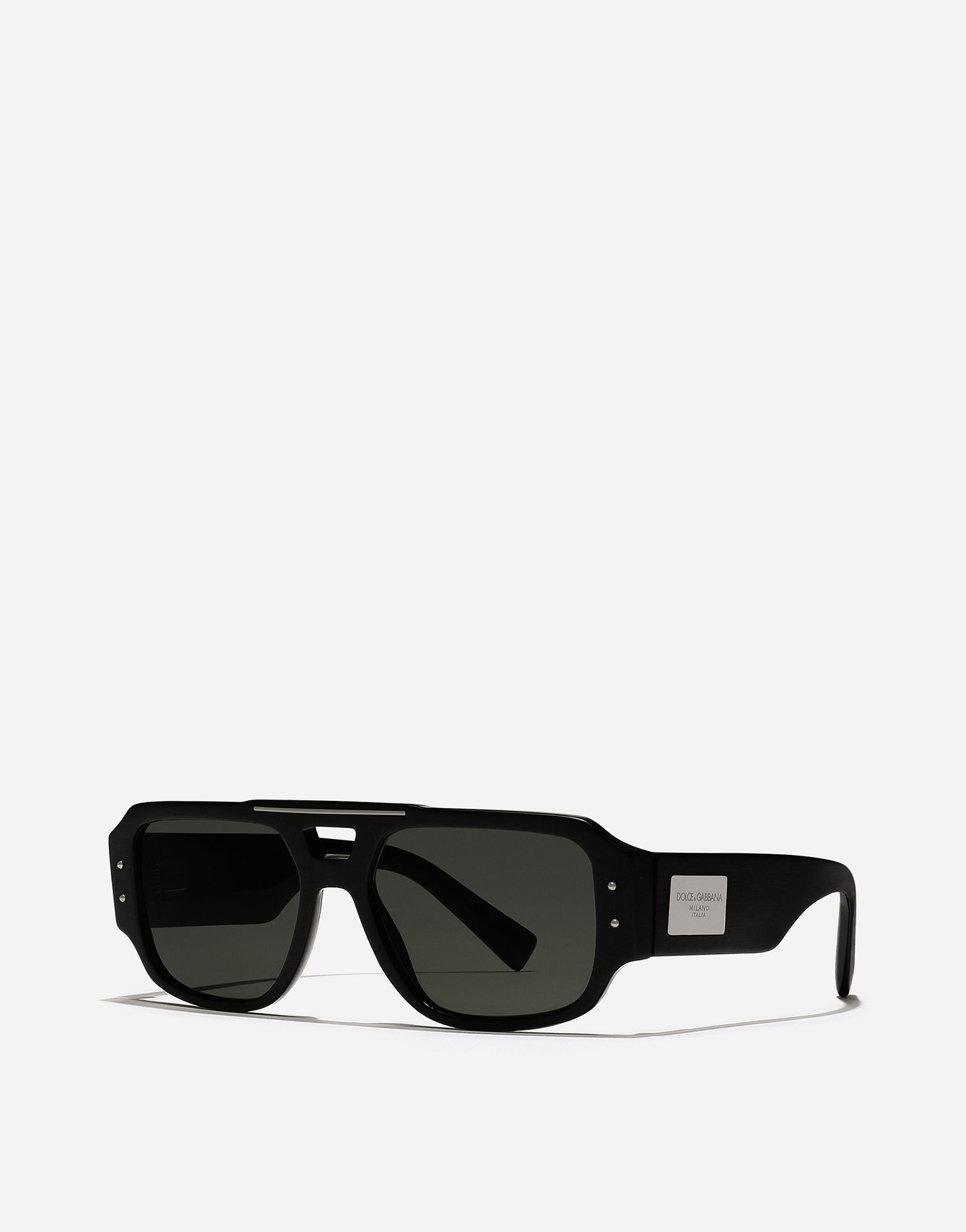 Sunčane naočale Dolce & Gabbana Squared Pilot Dna Sunglasses Crna | VG448AVP09A9V000, 1