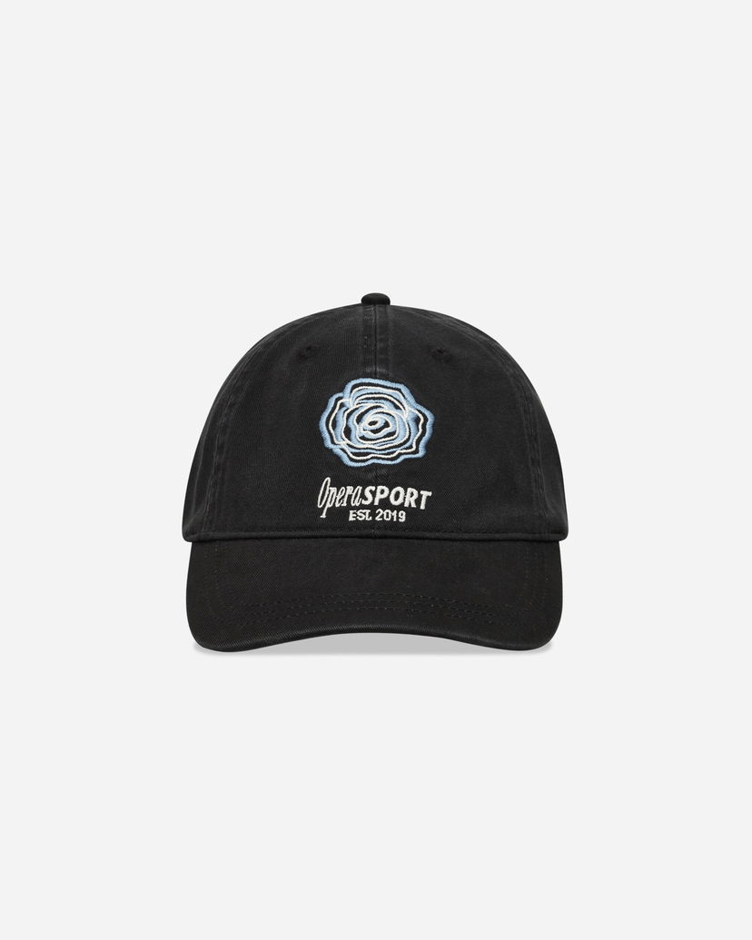 Kapa OpéraSPORT David Embroidered Rose Cap Crna | K55FW25  4