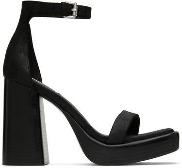 Haljina rag & bone rag & bone Matrix Heeled Suede Sandals Crna | WFF22HF019MX19, 0