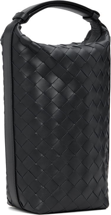 Novčanik Bottega Veneta Bottega Veneta Intrecciato Vertical Wallace Leather Pouch Crna | 826765V2HL02077, 2