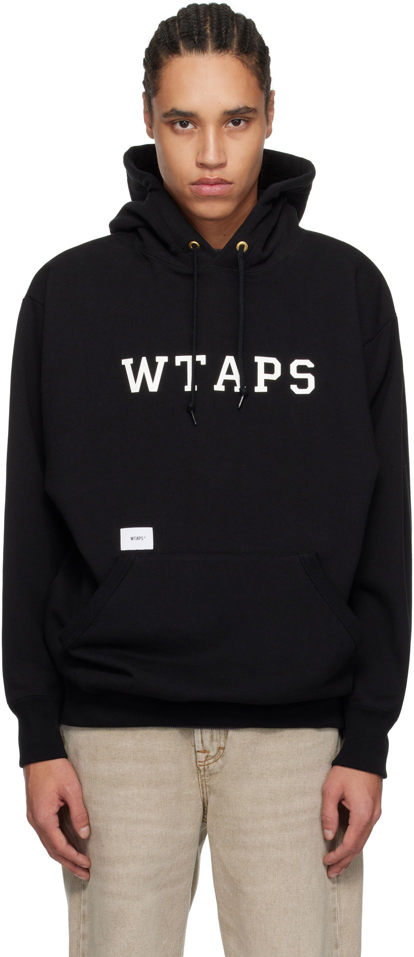 Dukserice WTAPS WTAPS Cotton Academy Hoodie Crna | 251ATDT-CSM04
