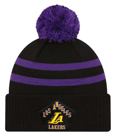 Kapica New Era New Era LA Lakers NBA Pom Beanie Crna | 60429901-60429901, 0