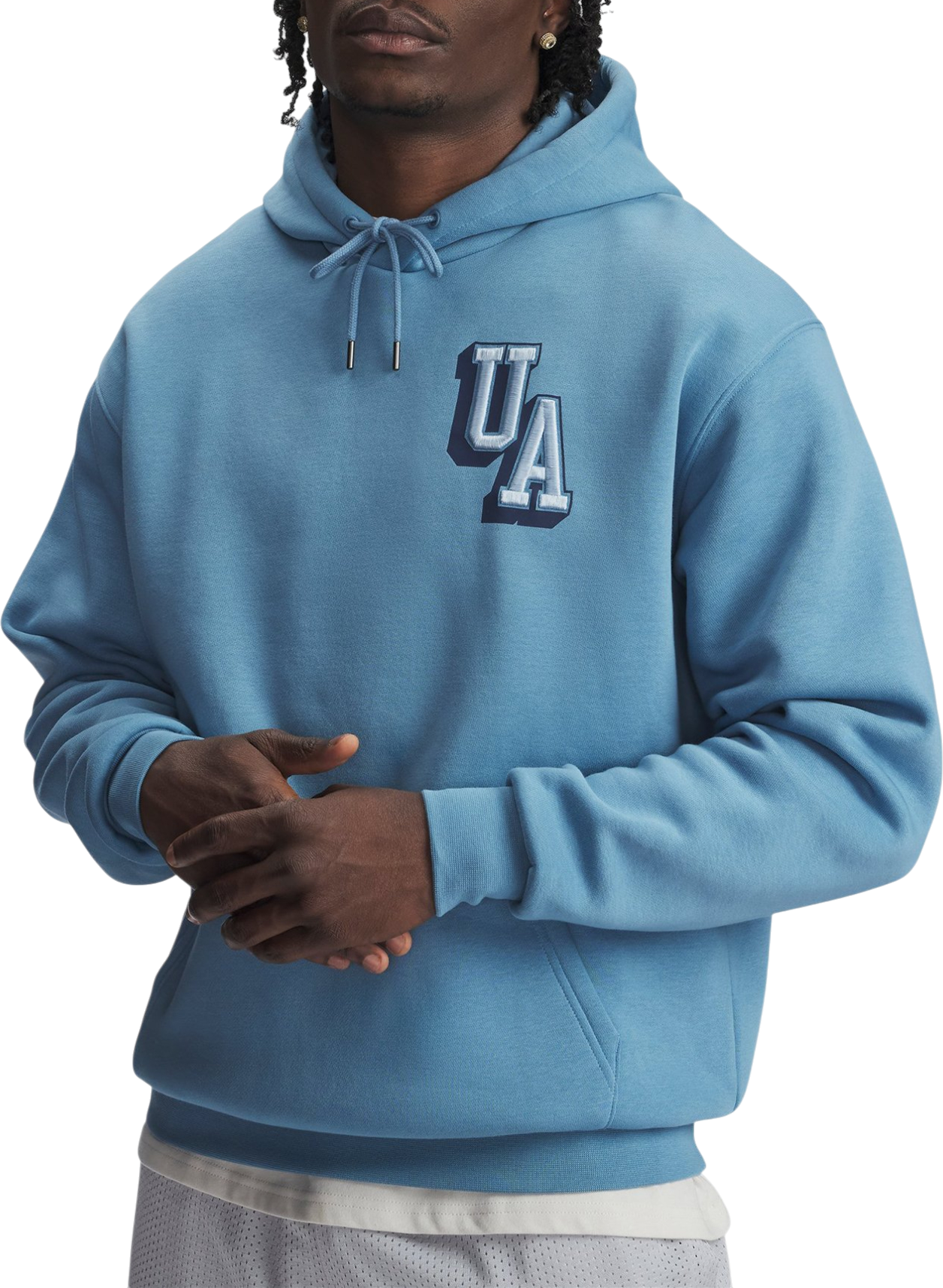 Dukserice Under Armour UA Icon Fleece Graphic Hoodie Plava | 6007591-418, 0