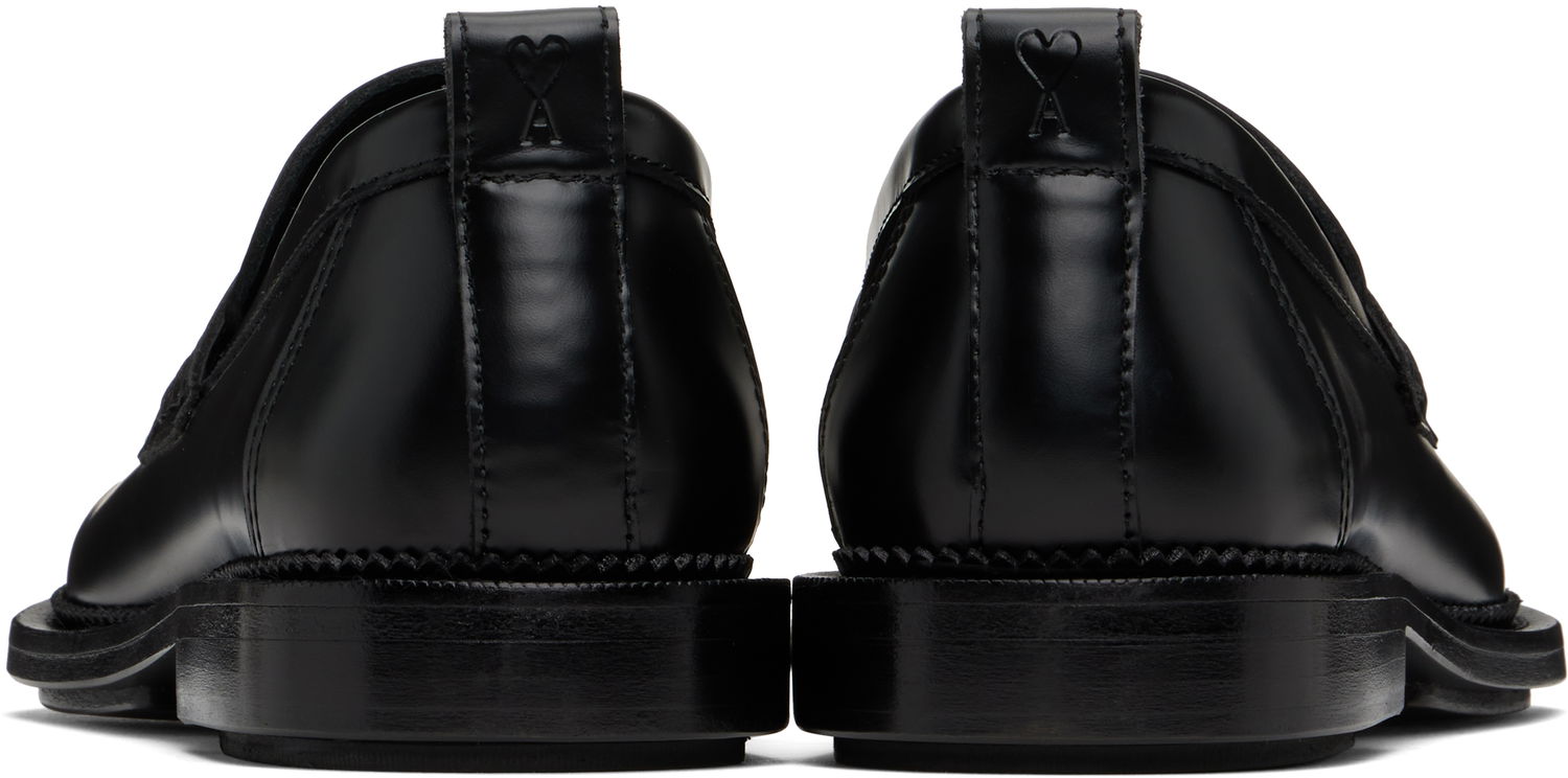 Košulja AMI AMI Paris Anatomical Toe Leather Loafers Crna | HSV050.AL0097, 1