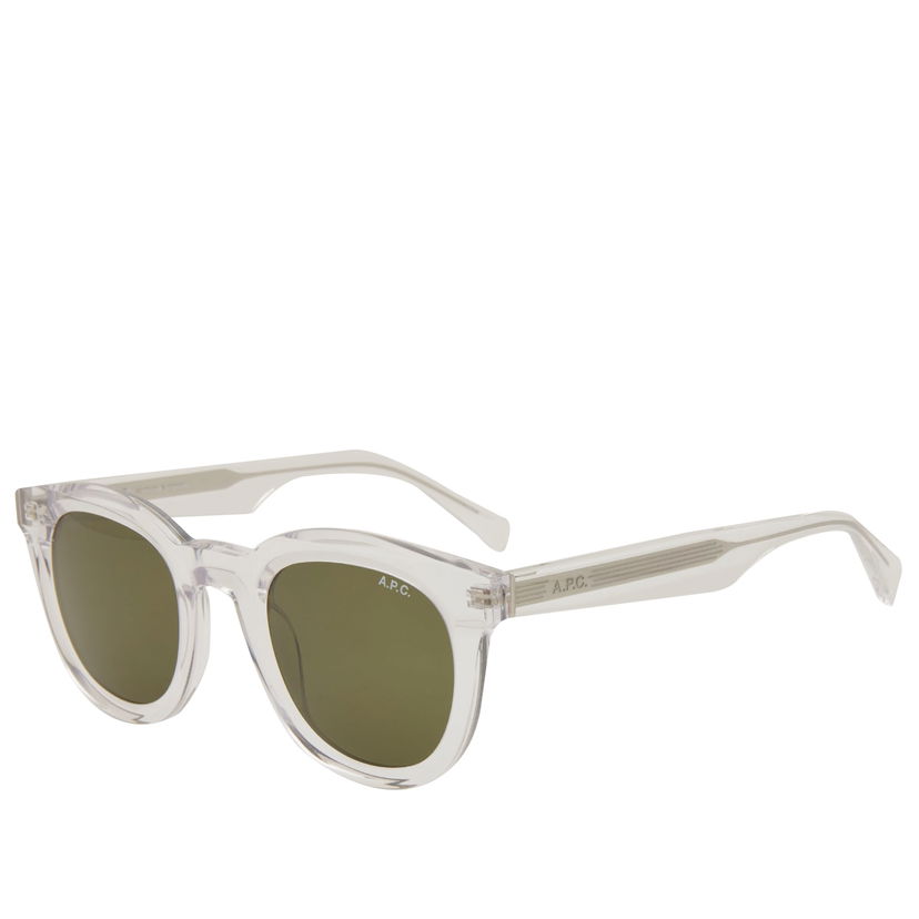 Sunčane naočale A.P.C. Lou Sunglasses Bijela | ACABF-M75001-AAA