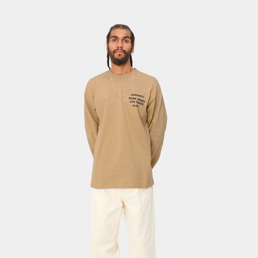 Majica kratkih rukava Carhartt WIP Reverse Hammer T-Shirt Smeđa | I032392_07E_XX, 2