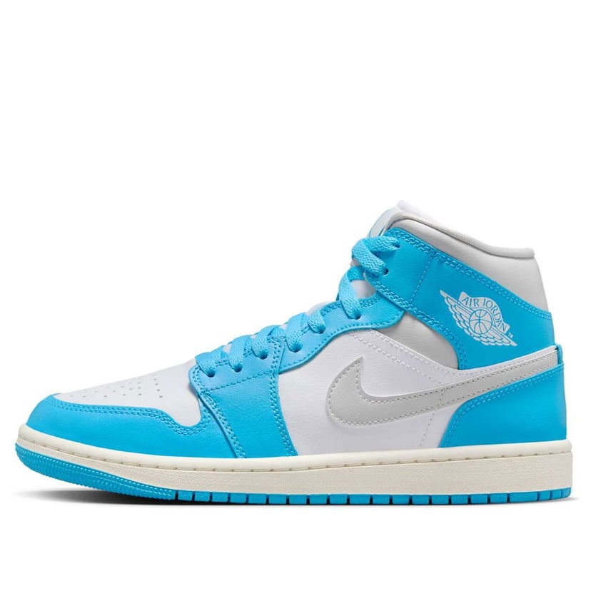 Tenisice i cipele Jordan Air Jordan 1 Mid Dark Powder Blue Plava | BQ6472-400