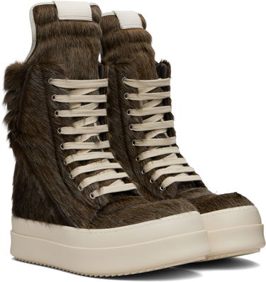 Tenisice i cipele Rick Owens Rick Owens Concordians Megageobaskets Smeđa | RR02E1855 LHLC, 3