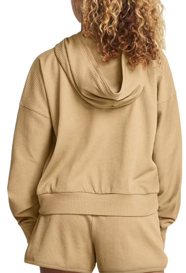 Dukserice Under Armour Rib Hoodie Bež | 1382732-263, 1