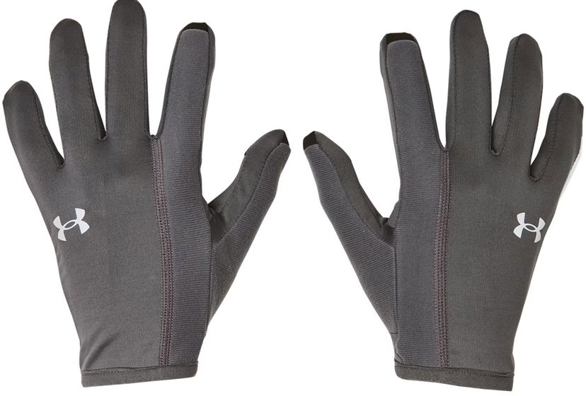 Rukavice Under Armour Gloves Run Liner Siva | 1377510-025