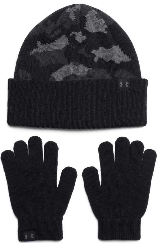 Rukavice Under Armour Beanie and Glove Combo Crna | 1386641-001