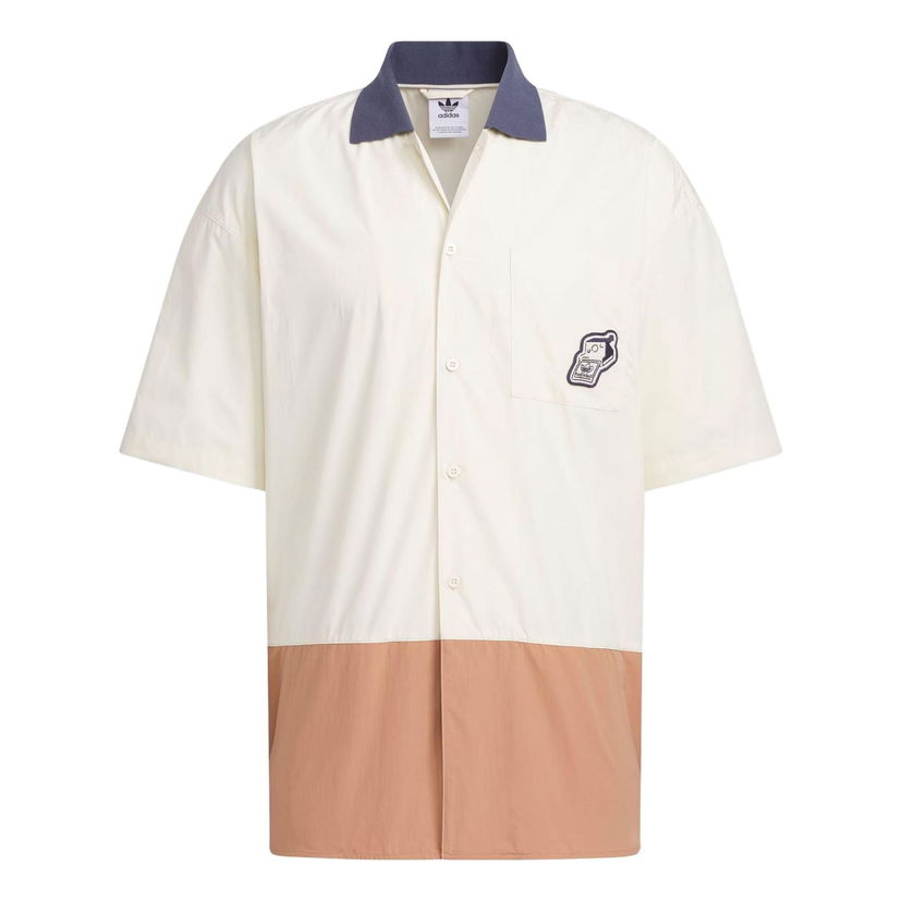 Košulja adidas Originals Yu Nagaba Button-Up Shirt Bež | IS0634