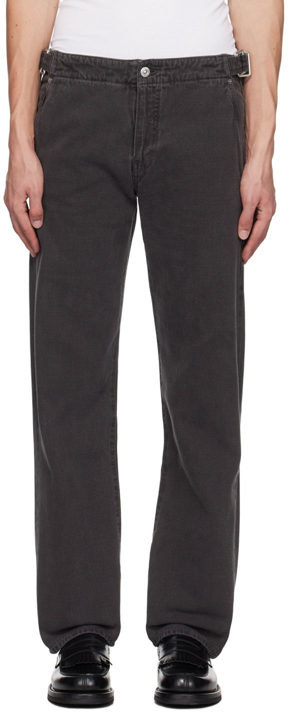 Hlače OUR LEGACY Trucker Trousers Crna | M4245TA