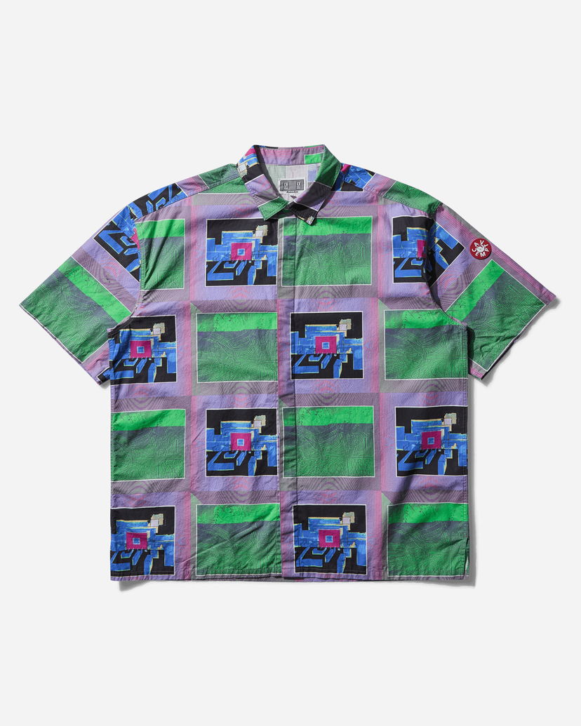 Košulja Cav Empt Galatea Galante VH Print Short Sleeve Shirt Višebojno | CES27SH10 PURPLE