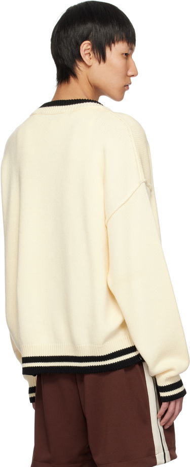 Džemper Palm Angels Palm Angels 'Bear in Mind' Knit Sweater Bež | PMHE007S25KNI0010360, 2