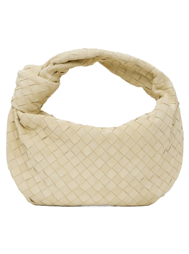 Torba za rame Bottega Veneta Teen Jodie Shoulder Bag Bež | 690225 V1QE0