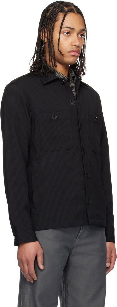 Košulja rag & bone Rag & Bone Hyde Striped Overshirt Crna | MBW24HA019TWML, 1