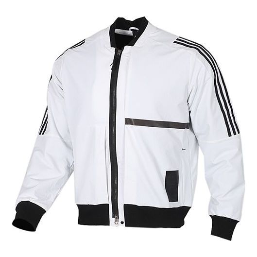 Bomber jakna adidas Originals U1 Bomb Jacket Bijela | FJ0248