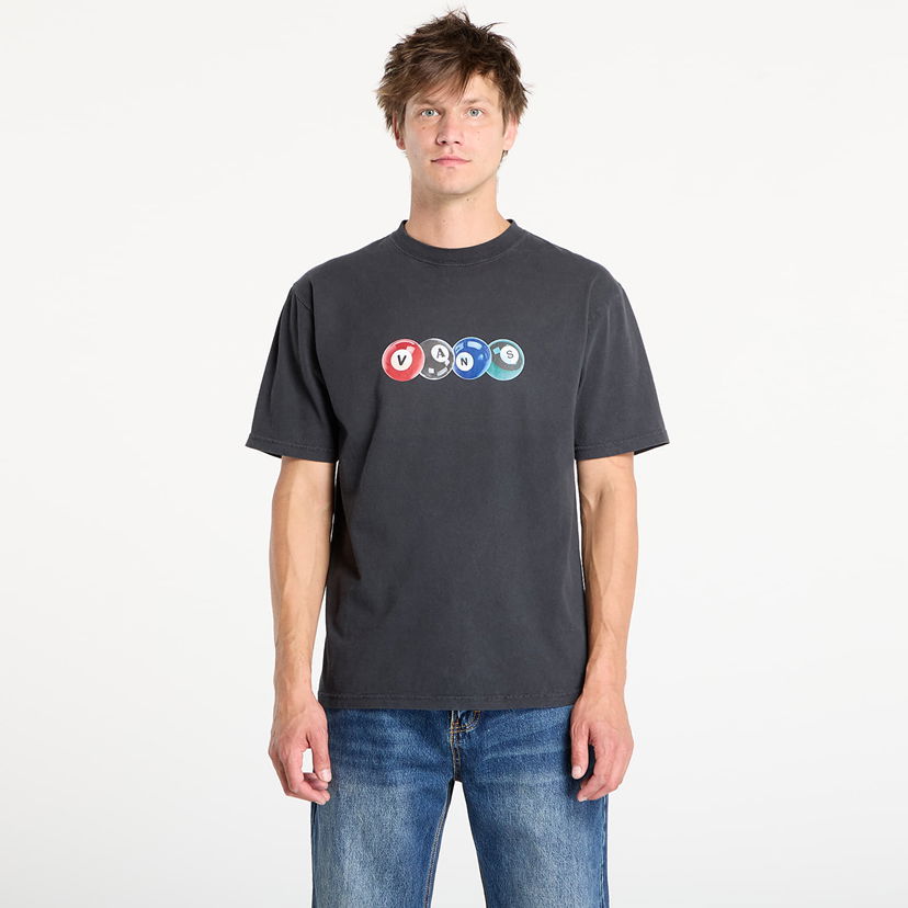 Majica kratkih rukava Vans Vans Backspin T-Shirt Crna | VN000PBZBLK1