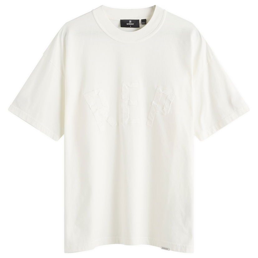 Majica kratkih rukava Represent Clo Rep Applique T-Shirt Bijela | MLM4252-072