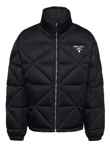 Jakna Prada Re-Nylon Down Jacket Crna | SGB803_1WQ8_F0002_S_202
