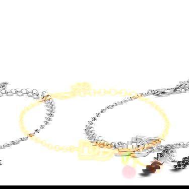 Narukvica Dolce & Gabbana Women's Cherry Logo Bracelet Oro Metalik | WBP6C1W1111-ZOO00, 0