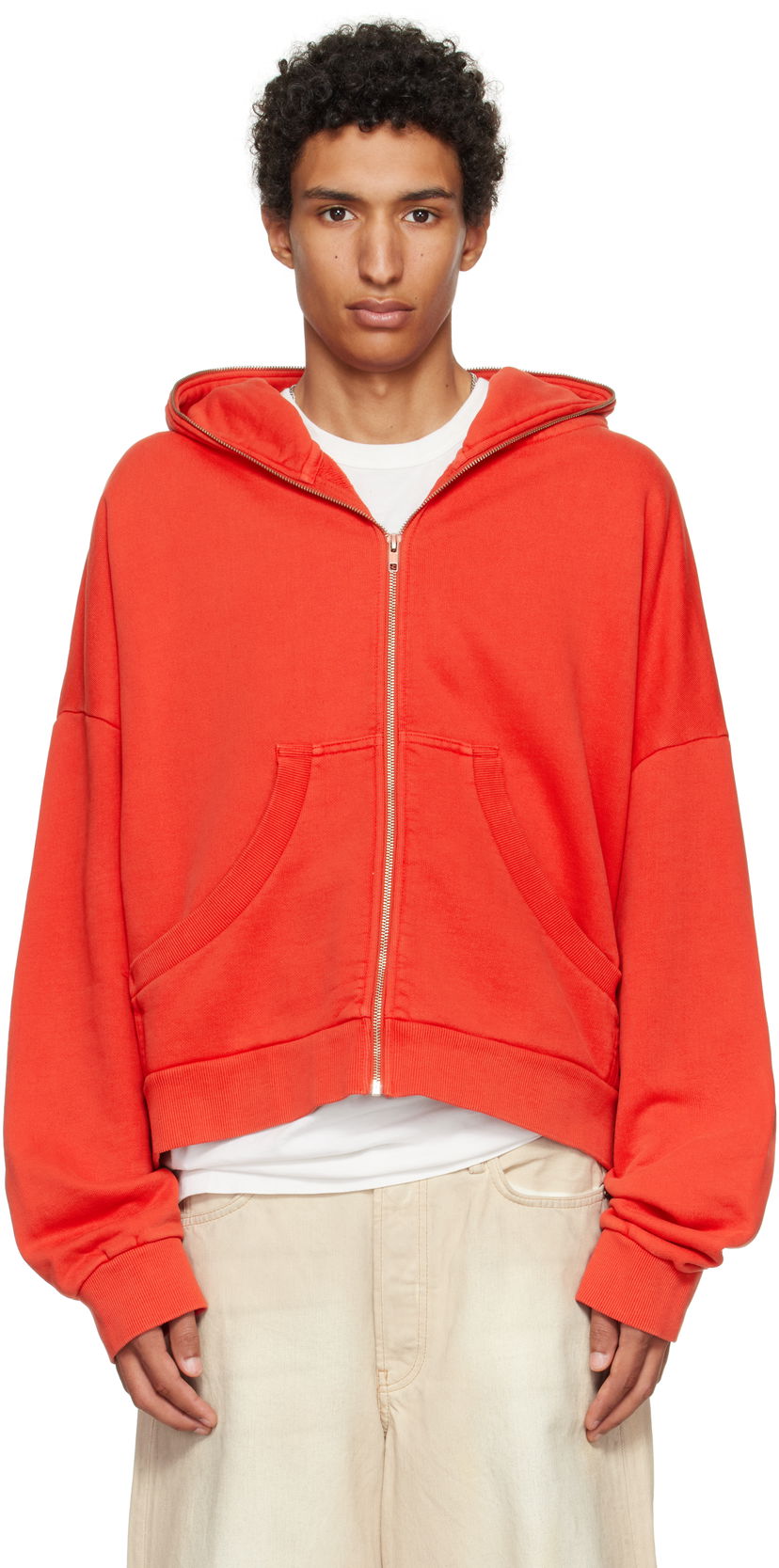 Dukserice Entire Studios Entire Studios Eternal Zip Hoodie Crvena | ES2202CH