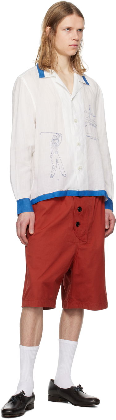 Košulja Bode Bode Club Champion Long Sleeve Shirt Bijela | MRS25SH009, 3