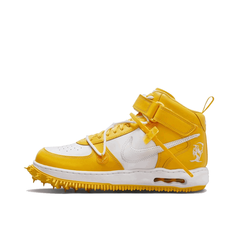 Tenisice i cipele Nike Off-White x Air Force 1 Mid SP "Varsity Maize" Žuta | DR0500-101