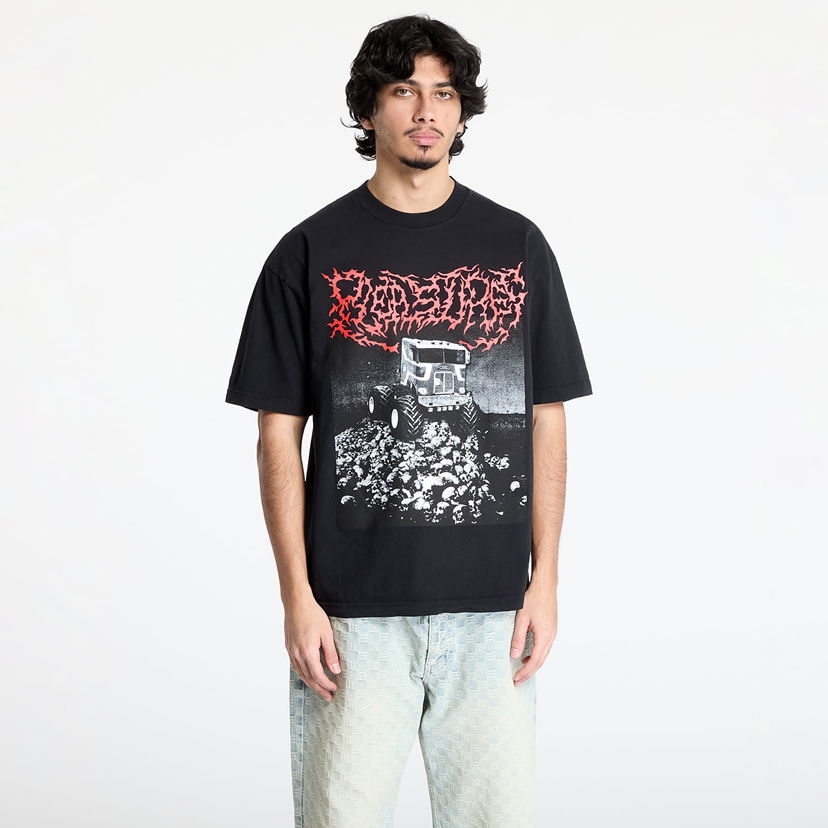 Majica kratkih rukava Pleasures PLEASURES Off Road Graphic T-Shirt Crna | P25SP065 BLACK