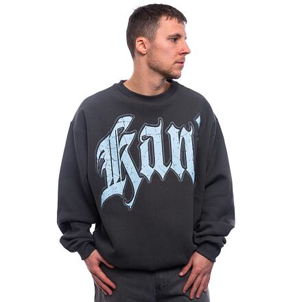 Dukserice Karl Kani Inside Out Crew Sweatshirt Siva | KK60200014