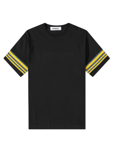 Majica kratkih rukava Ambush Striped Rib Tee Tamnoplava | BMAA053F22JER0014401