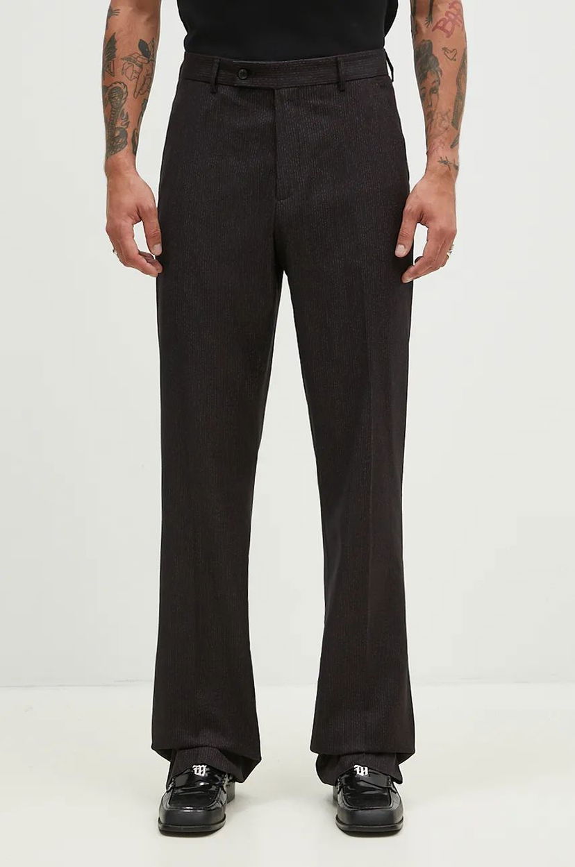 Hlače Martine Rose Relaxed Fit Trousers Crna | 303WT06007