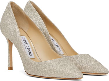 Tenisice i cipele Jimmy Choo Jimmy Choo Romy 85 Glitter Heels Metalik | ROMY 85 DGZ, 3